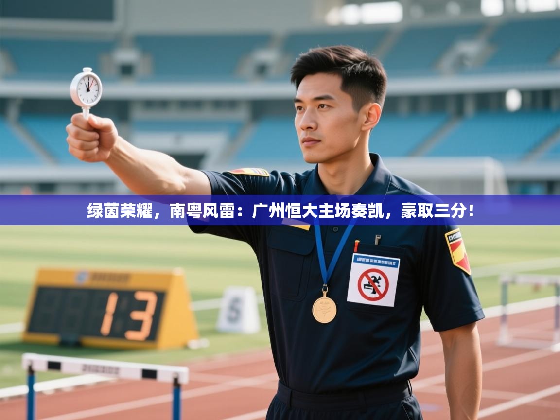 绿茵荣耀，南粤风雷：广州恒大主场奏凯，豪取三分！